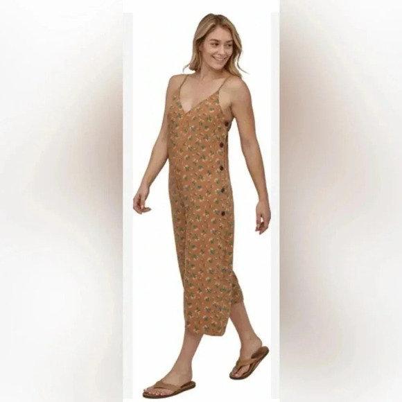 Patagonia June Lake Sleeveless Jumpsuit Size Small - Picture 1 of 14